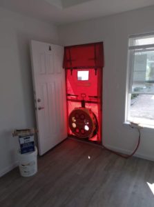 Blower Door Testing